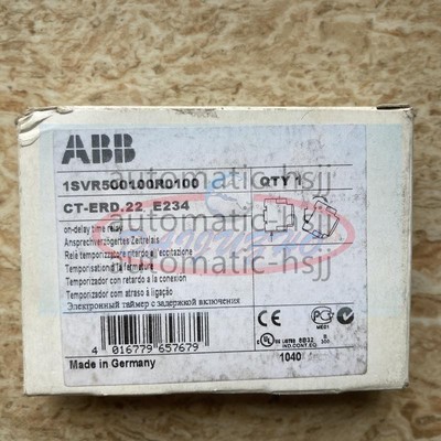 NEW ONE ABB CT-ERD.22 E234 1SVR500100R0100 Time Relay 0.05s-100h