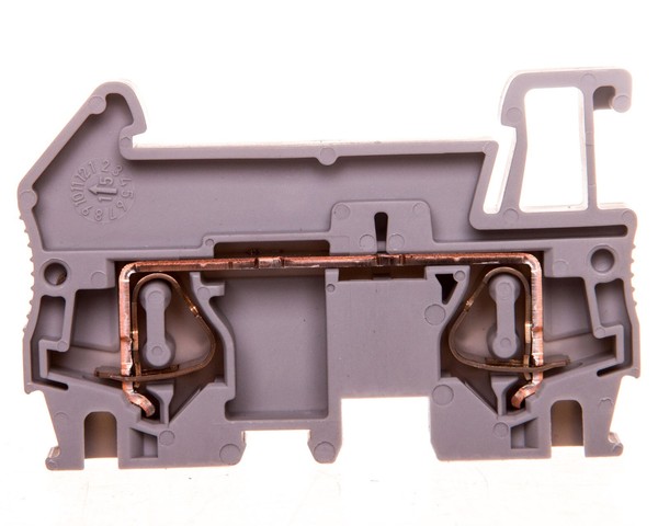 ZłąCzka Szynowa 2-Przewodowa 0,08-6Mm2 Szara St 4 3031364 /50Szt./-image