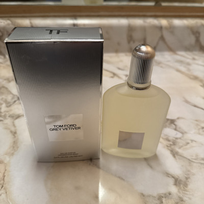 Tom Ford Grey Vetiver Eau de Parfum for Men 3.4oz. 99% Full