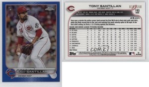 2022 Topps Chrome Blue Refractor /150 Antonio Santillan Tony #193 Rookie RC