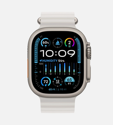 Apple Watch Ultra 2 49mm Titanium Case with Ocean Band Apple Watch Ultra 2 49mm Titanium Case with Ocean Band
