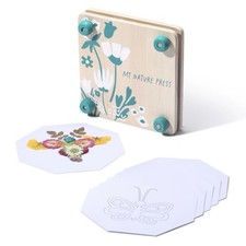Mud Puddle Society Nature Press Garden Art Kit Press Your Own Flowers NEW