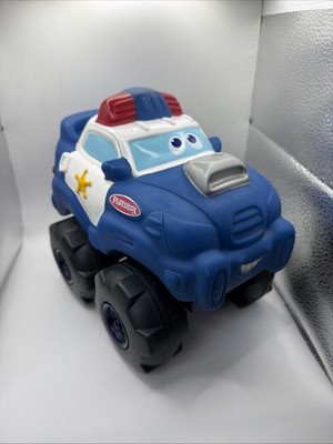 Hasbro Tonka Cushy Cruisin' Sounds Police Cop Car Pickup Truck Soft 2002 Vintage