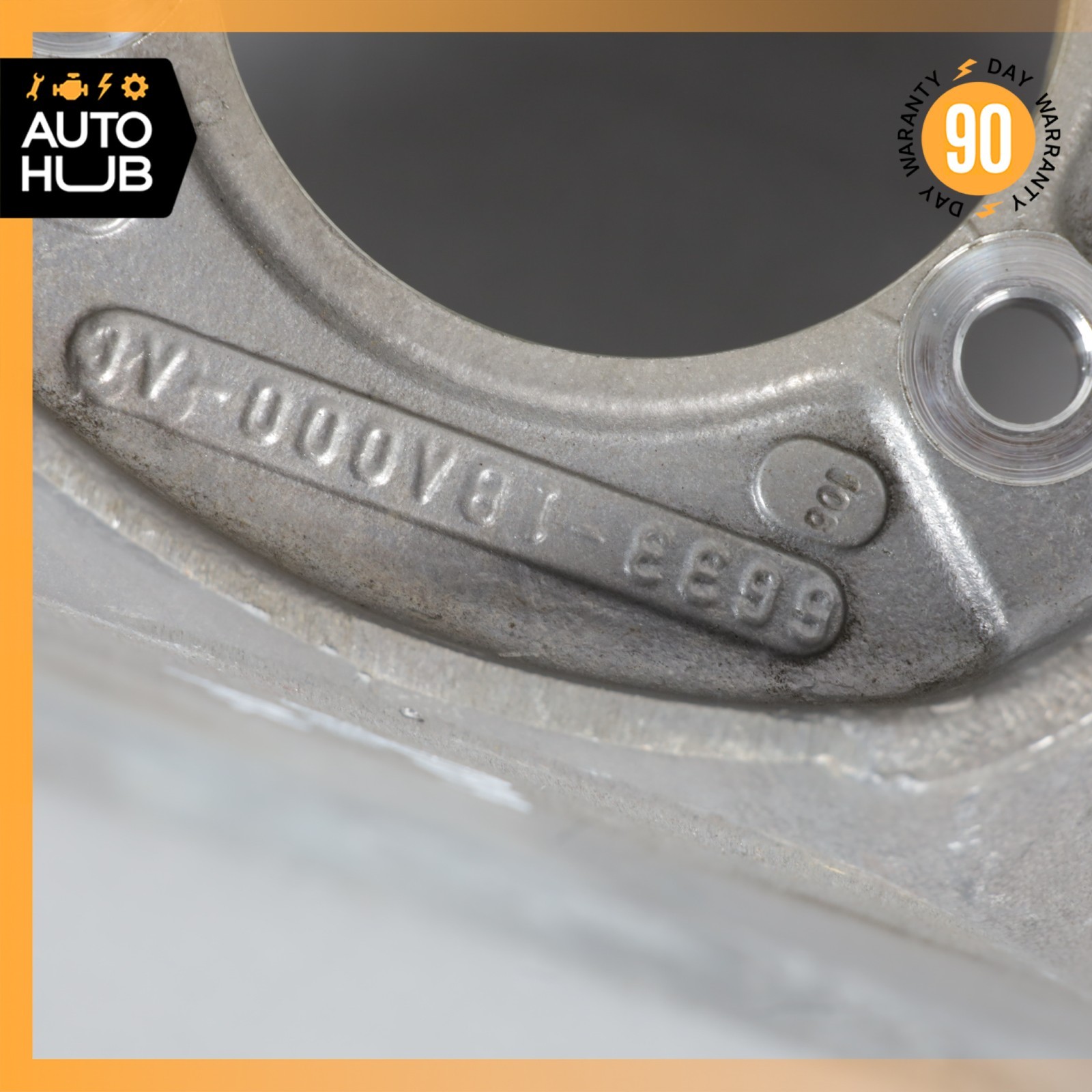 08-18 Aston Martin DB9 DBS Rear Right Shock Strut Mount Bracket 6G3318A000AC OEM