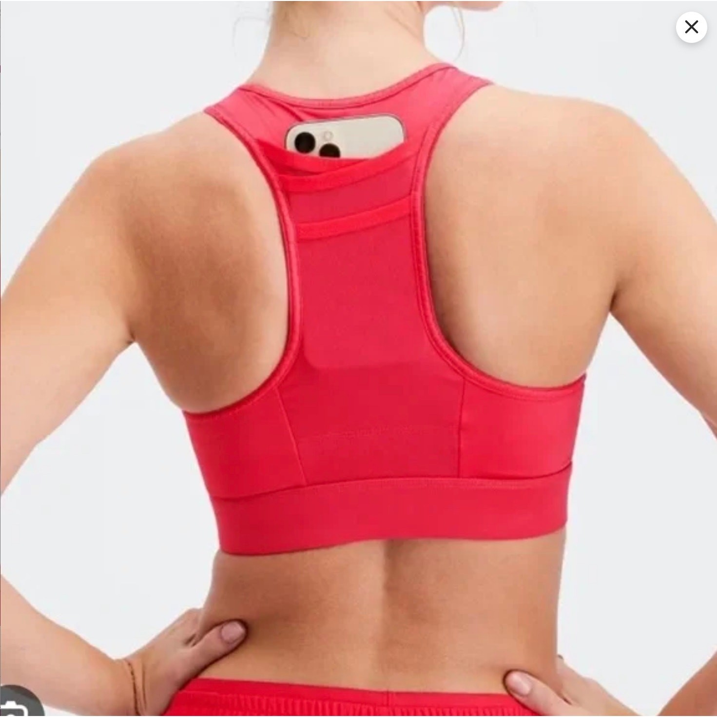 Fabletics Pink Racerback Trinity High Impact Spor… - image 2