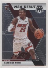 2019-20 Panini Mosaic NBA Debut Kendrick Nunn #268 0rt9