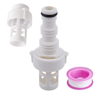 Pool Drain Adapter Kit 3PCS for INTEX Frame Pools G1/2 Internal Thread Fitting