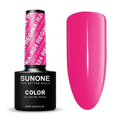 5903332082858 Sunone UV/LED Gel Polish Color lakier hybrydowy R24 Regina 5ml (P1