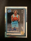2025-26 Panini Donruss Sion James Rated Rookie Charlotte Hornets #20 Auto /75
