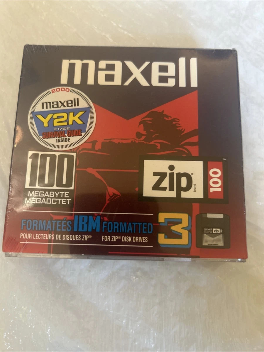 maxell MO 230MB/128MB, ZIP 100MBディスクセット Maxell 100 MB Blank Floppy, Zip & Jaz Disks for sale | eBay