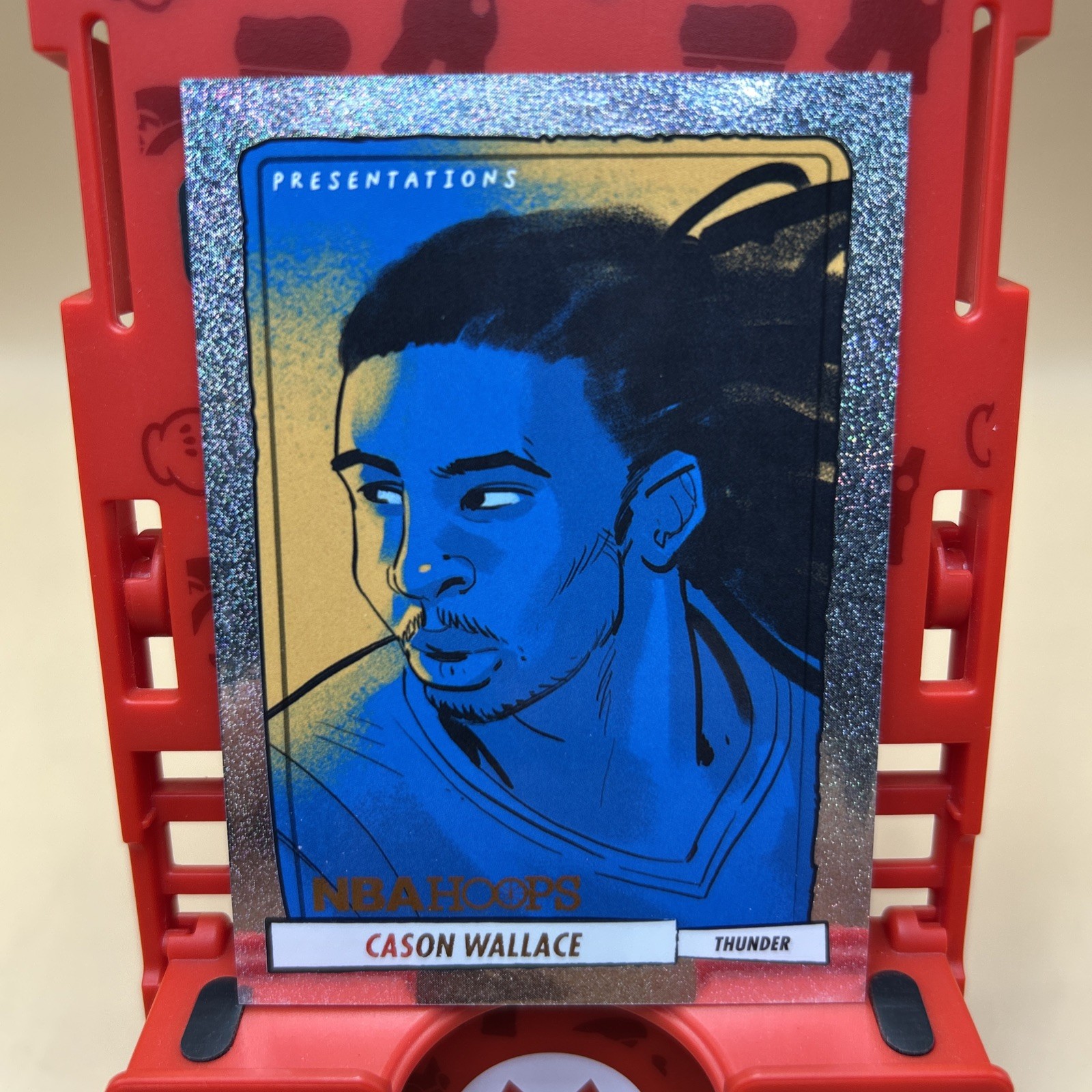 2023 NBA HOOPS CASON WALLACE Rookie RC PRESENTATIONS #13 Case Hit SSP