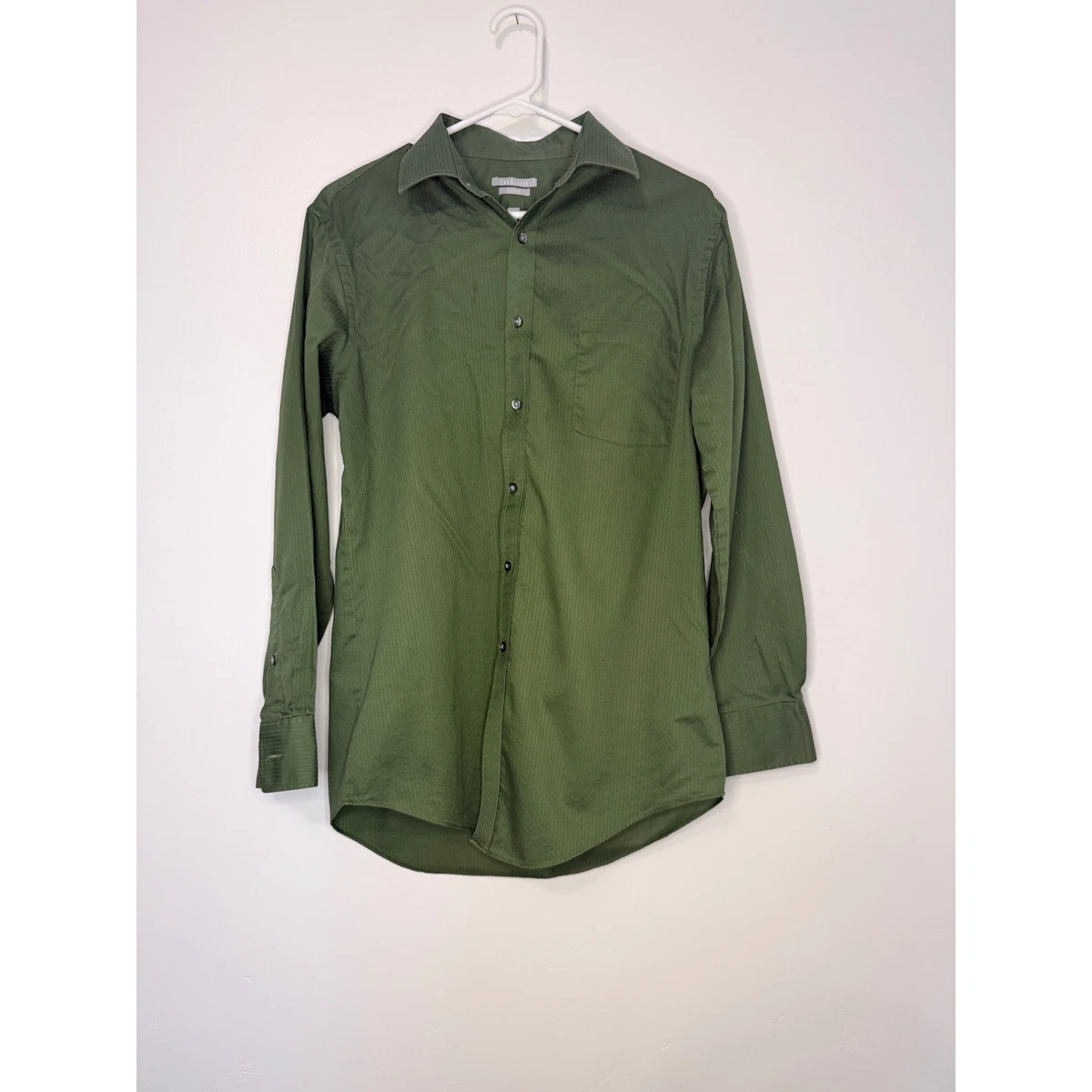 van heusen green dress shirt Striped Shirts for Men for sale DRY CLEAN ONLY