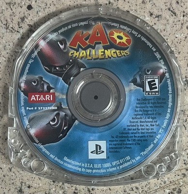 PSP Kao Challengers, Sony PlayStation Portable, 2005 *Tested*
