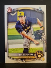 2025 Bowman Draft #149 Sean Episcope BREWERS 