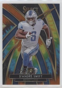 2019 Panini Select 2020 XRC Prizm Redemption Tie-Dye /25 D'Andre Swift #307