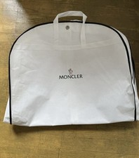 Kleidersack Moncler weiß – authentische Kleidung/Anzughülle