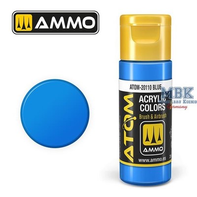 Ammo of MIG ATOM20110 ATOM COLOR Blue