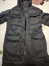 Karl Lagerfeld Paris Black Puffer Down Jacket...