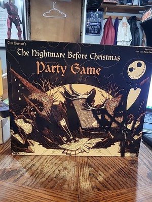 Tim Burton's The Nightmare Before Christmas Party Game NECA  Complete