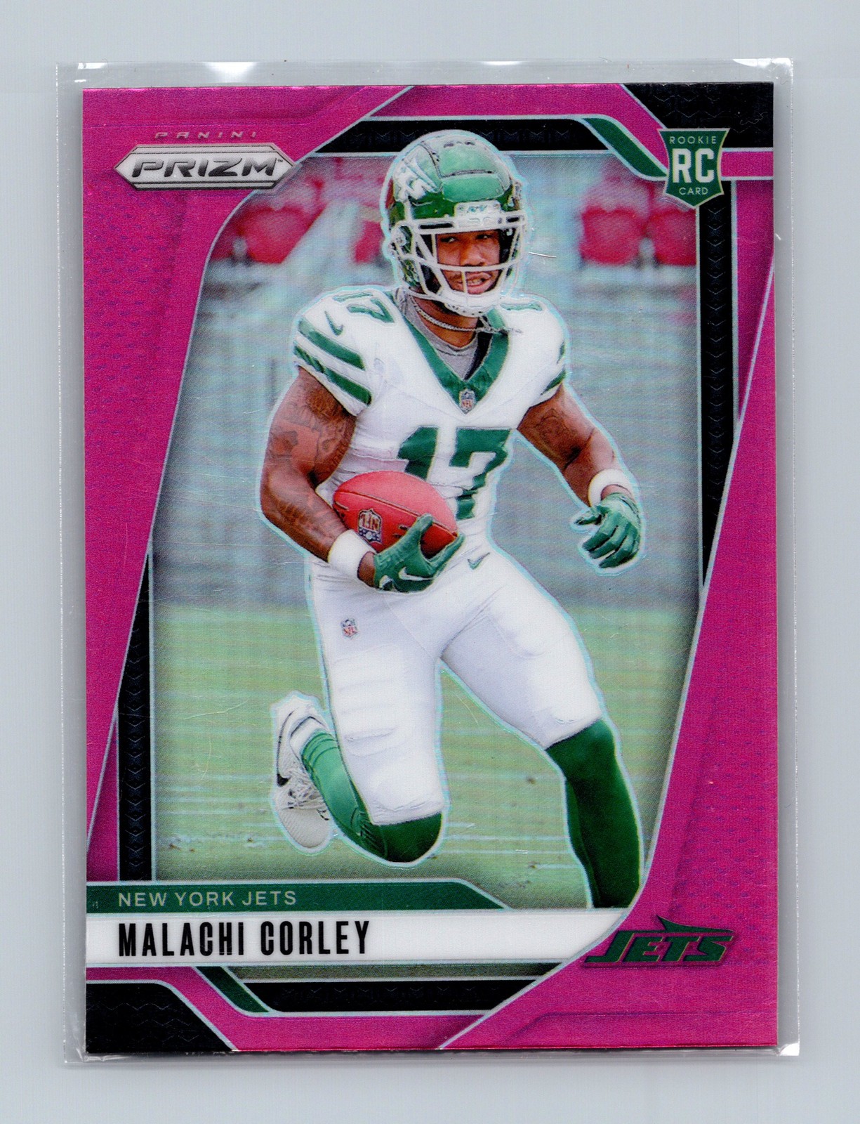 2024 Panini Prizm #369 Malachi Corley Pink
