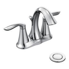 Moen 6410 Eva 1.2 GPM Centerset Bathroom Faucet