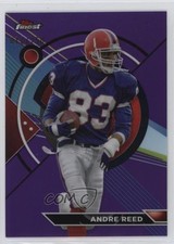 2023 Composite Topps Finest Purple Refractor 12/250 Andre Reed #154 HOF 1o3q