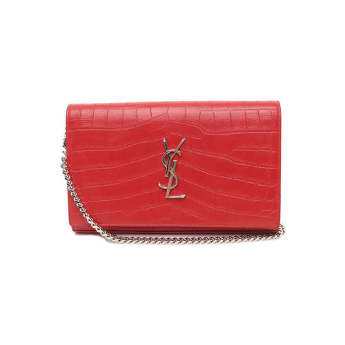 Yves Saint Laurent KATE Crossbody bags Leather Red Free Shipping | Duties Paid