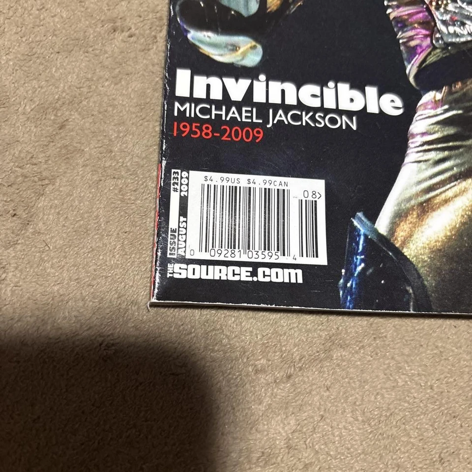 The Source Magazine Michael Jackson Tribute Issue Hip Hop Special Collectors - Image 4 of 4