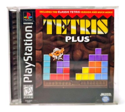 Tetris Plus Sony PlayStation 1 PS1 Video Game Complete CIB