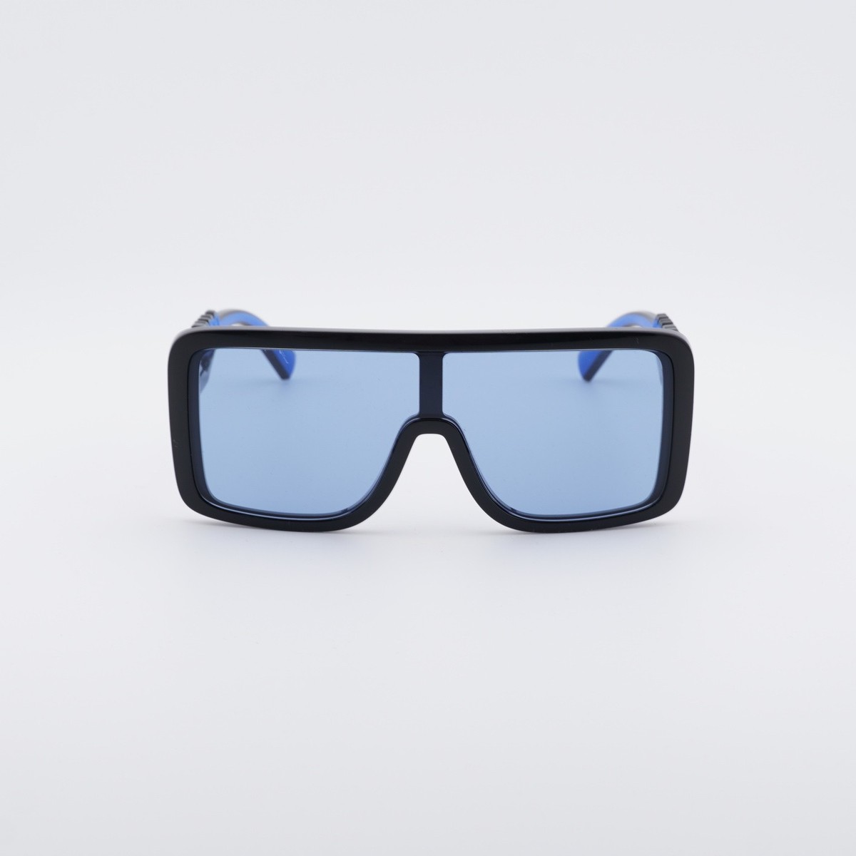 Dolce & Gabbana DG6204 501/80 Shiny Black/Blue 0-0-145 Sunglasses