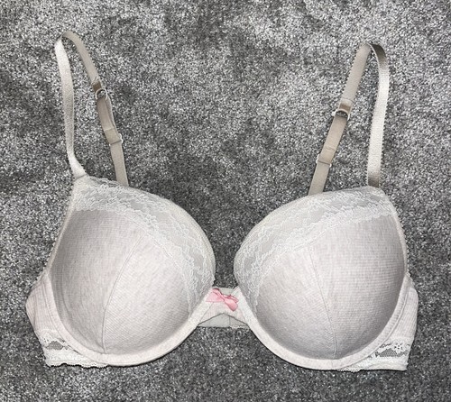 Victorias Segreto Reggiseno 36C Lungo Linea Rosa Molto Sexy