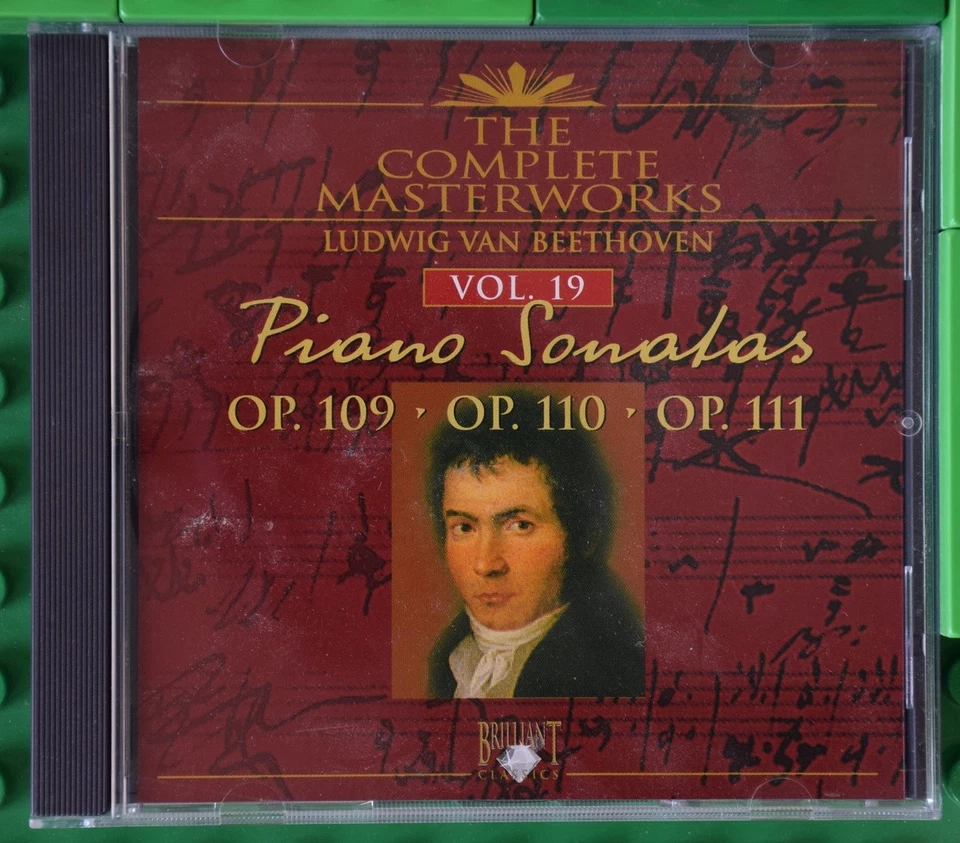 Ludwig van Beethoven - Piano Sonatas Op. 109-110-111 - Brilliant Classics - CD