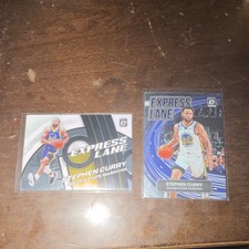 Panini Donruss Optic Express Lane Card Lot Stephen Curry Warriors