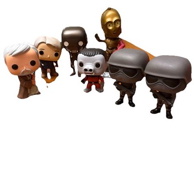 Funko Pop! Vinyl: Star Wars Lot Of  7 Loose/ OOTB