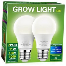 Grow Light Bulbs Full Spectrum Grow Light Bulb Led Grow Light 2 White