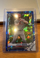 2021 Bowman Chrome Draft Sapphire Edition - Jordan Viars #BDC-132 (RC)