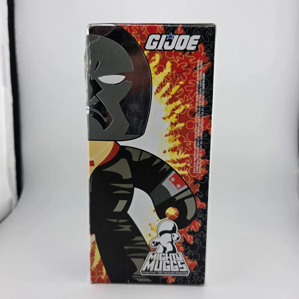 2008 Hasbro Mighty Muggs G.I. Joe Destro w/Pistol Collectible Vinyl Figure NEW - Image 3 of 4