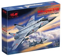 Icm 72151 - Mig-31B, Russian Heavy Interceptor Fighter, Verschieden