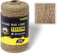 Black Cat Stone Rig Line Schnur 100M Seil Steinmontage 2Mm Waller Wels Stein