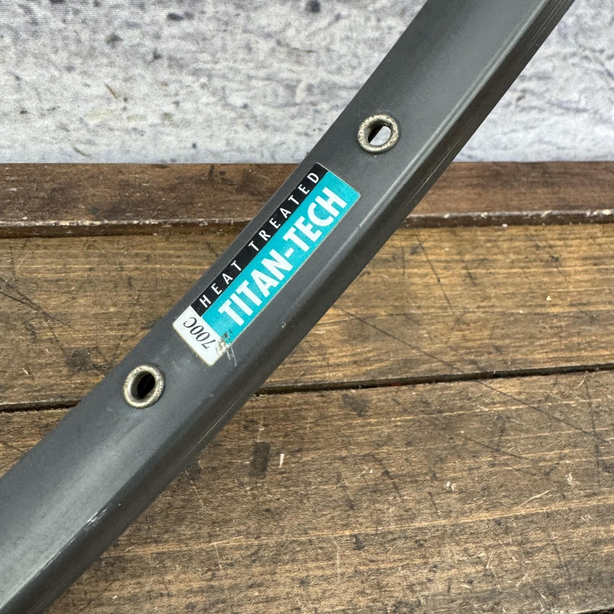 Vintage Matrix Titan-Tech 700c Rim 32H Gray Clincher Trek Road