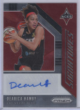 2020 Panini Prizm WNBA Signatures #37 Dearica Hamby - NM-MT