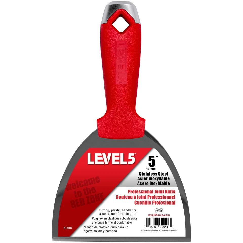 LEVEL5 干墙入门手工工具套装带工具包 | 不锈钢 | 5-682 — 第 3/4 张图片