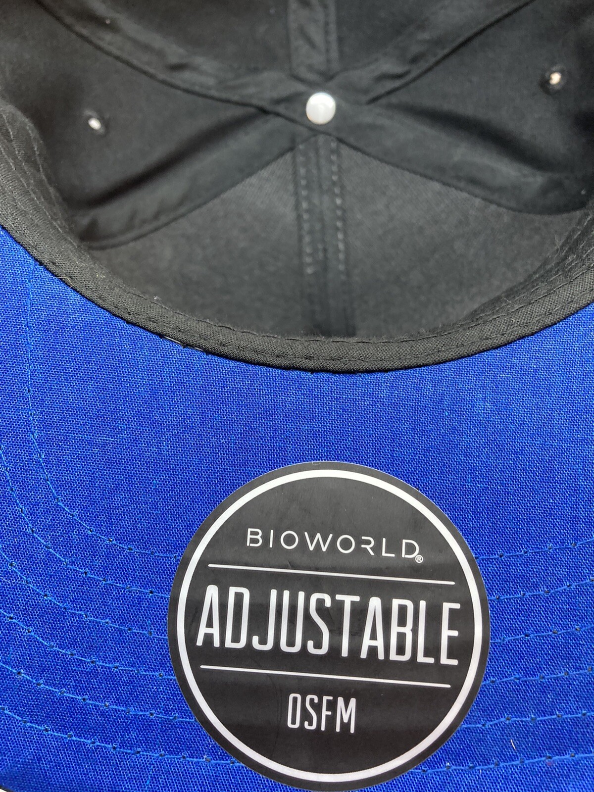 PlayStation Adjustable SNAPBACK HAT Black Shiny F… - image 5