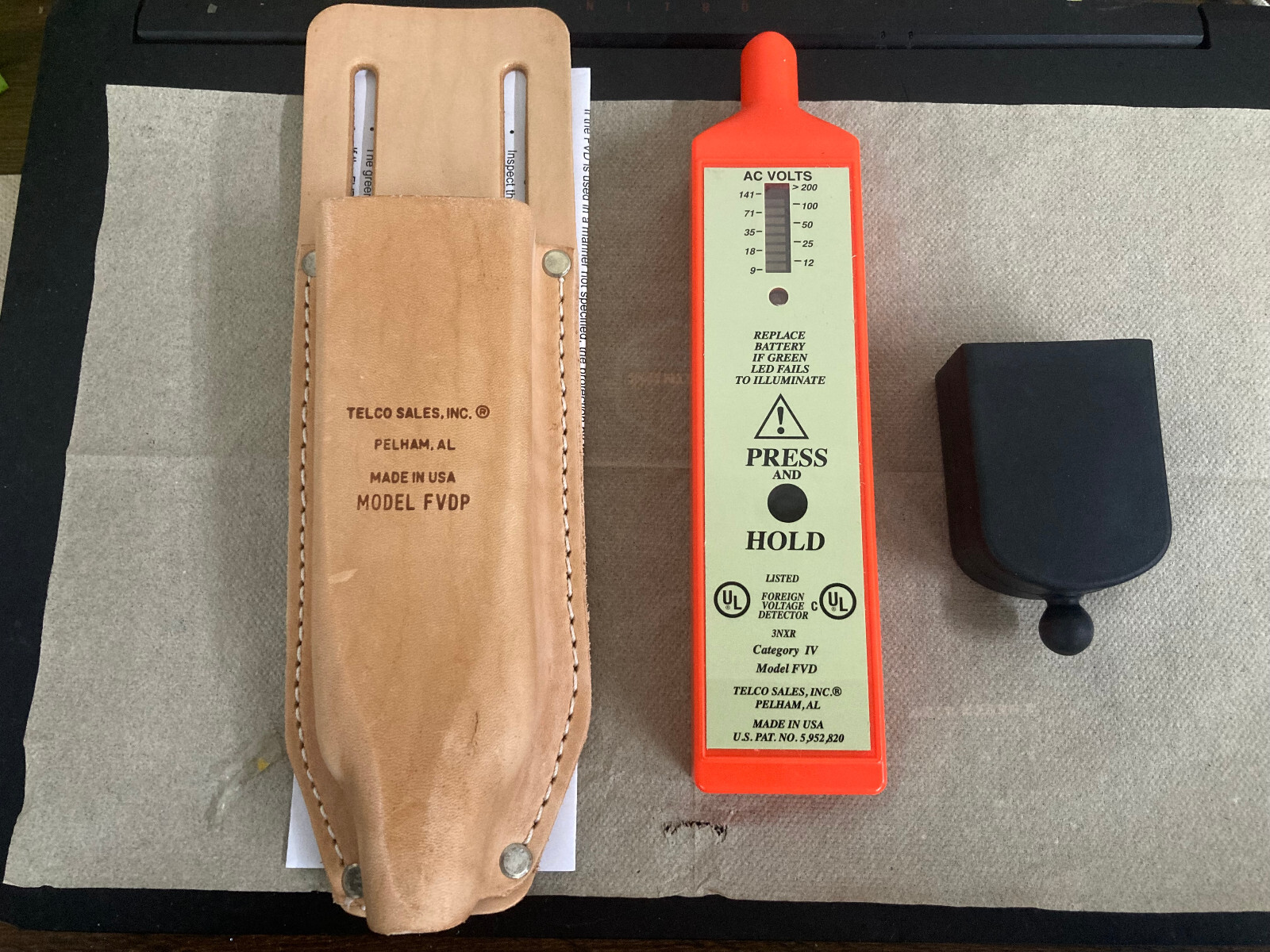 Telco Sales FVD Detector de Voltaje Extranjero CA