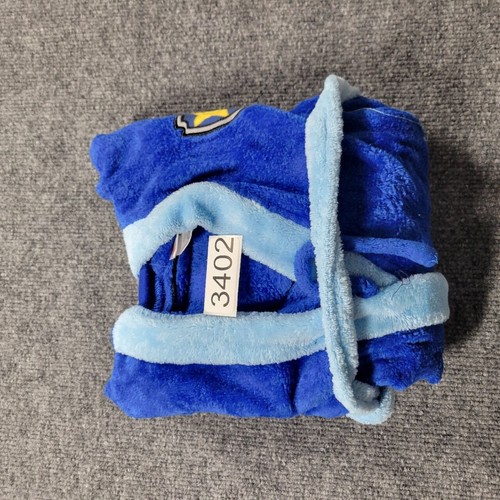 Paw Patrol Nickelodeon 3D Plush Robe Boys' Toddler 4T Blue Chase Hooded Belted - Picture 8 of 8