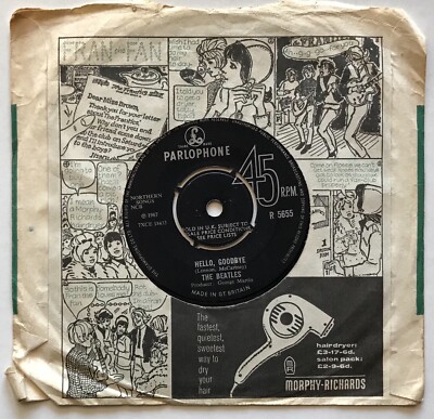 7” Beatles Hello Goodbye / I Am The Walrus R5655PROMO 	PARLOPHONE プロモ /00080 $_57.JPG?set_id=8800005007