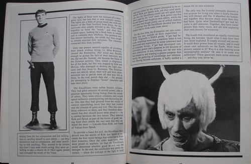 1988 Vintage Original Aktenmagazin Die Superschurken von Star Trek, von John Peel - Bild 7 von 8