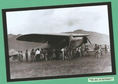 Found PHOTO Old FOKKER 1920's Airplane Aircraft Trimotor Super Universal Plane