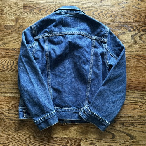LEVI Strauss Boys Girls Denim Trucker Jacket Blue Jean Outerwear Small 57511 - Picture 8 of 8
