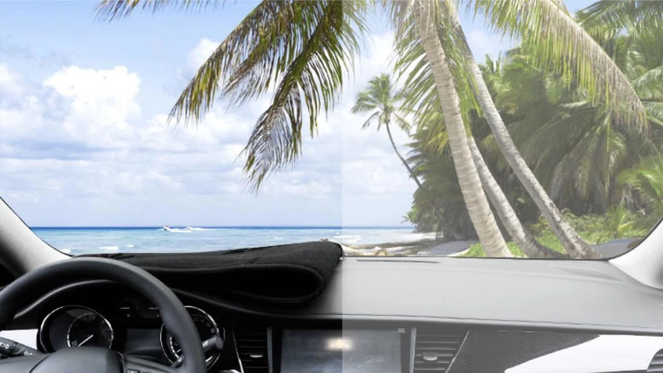 For BMW X1 2016-22 black Non-slip Dash Board Cover Mat Dashboard Carpet Pad 1X Foto 3 de 4